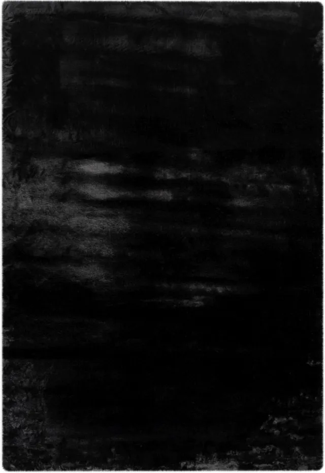Muratap Heaven Soft Fluffy Hoogpolig Vloerkleed Zwart- 160x230 CM