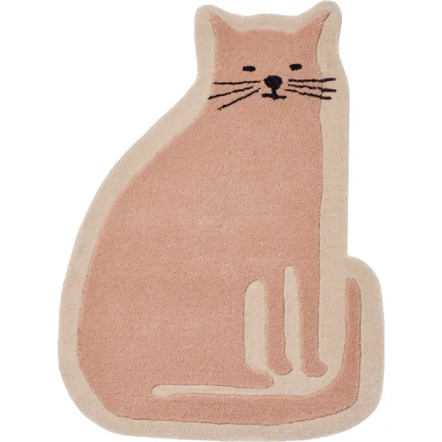 Liewood Juan Cat Vloerkleed Apple Blossom beige