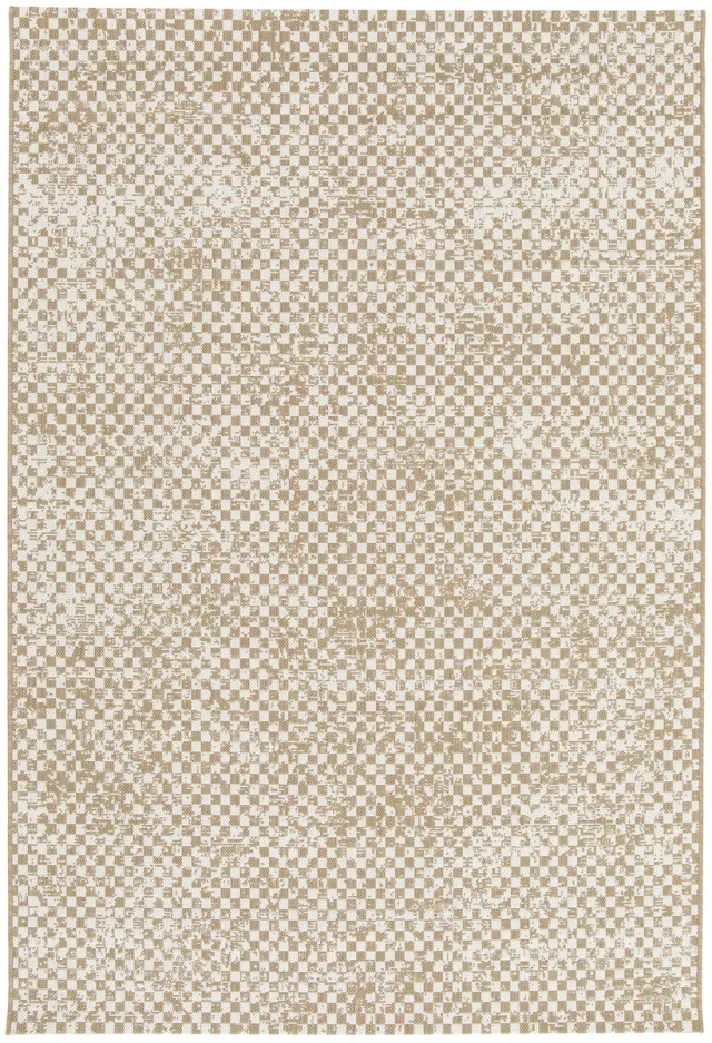 AFK Living Platgeweven design tapijt binnen buiten TAMARIS beige