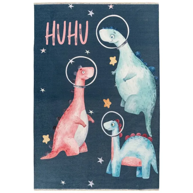 Dutch XXL Kindervloerkleed | Tapijt | Joanna | Dinosaurussen | Multikleur