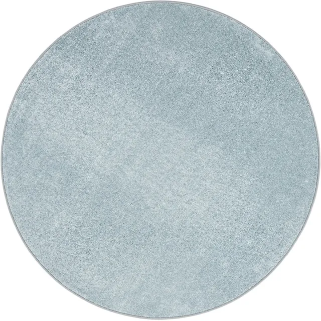 Snapstyle Vloerkleed Hoogpolig Velours Luna Rond Paars