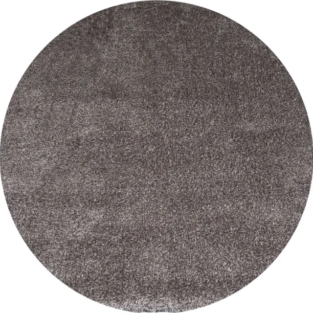 Veer Carpets Karpet Lago Grey 22 - Rond ø200 cm Grijs