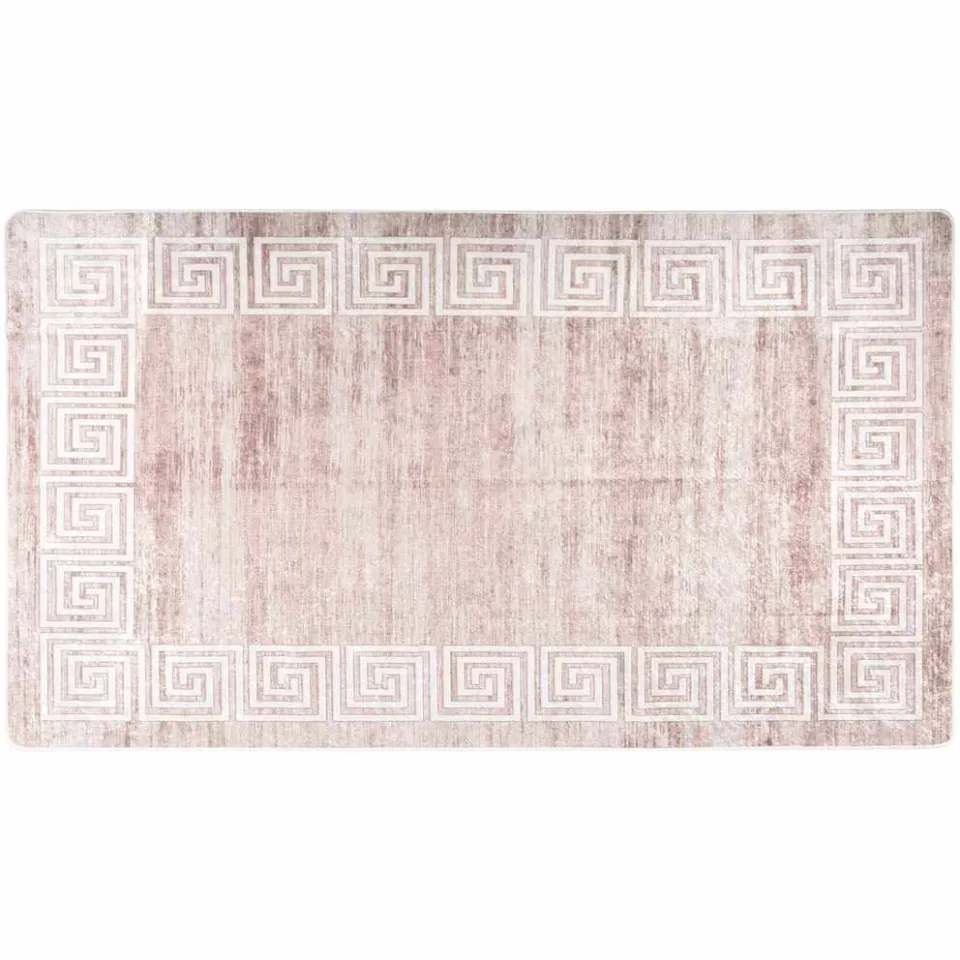vidaXL Vloerkleed wasbaar 190x300 cm beige, foto 3
