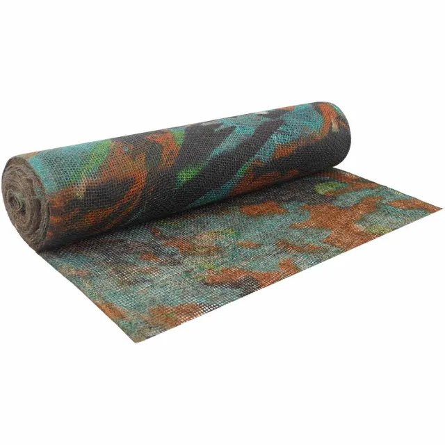 vidaXL Tuin - Jute - Net - 160 - cm - x - 25 - m - 180 - gsm - 100% - Tossa - Jute - Camouflage