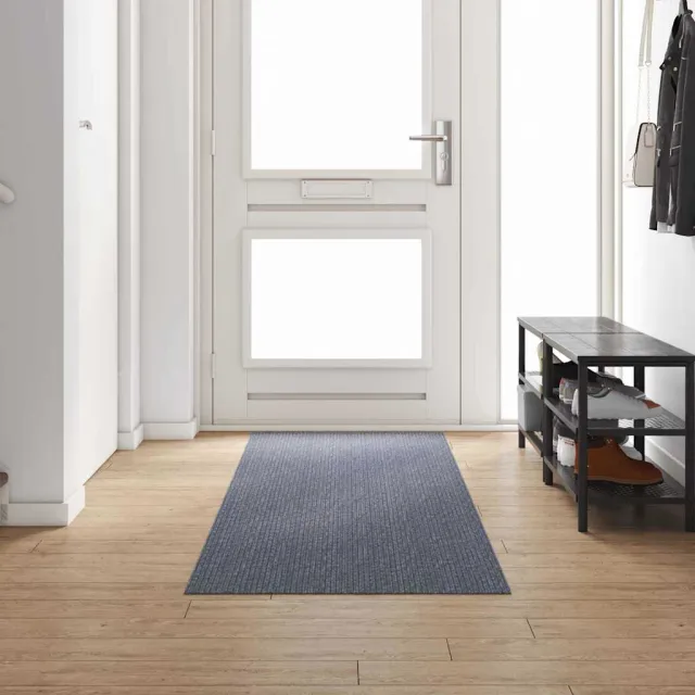 vidaXL Tapijt Loper Lichtgrijs 80 x 300 cm Stof, foto 2