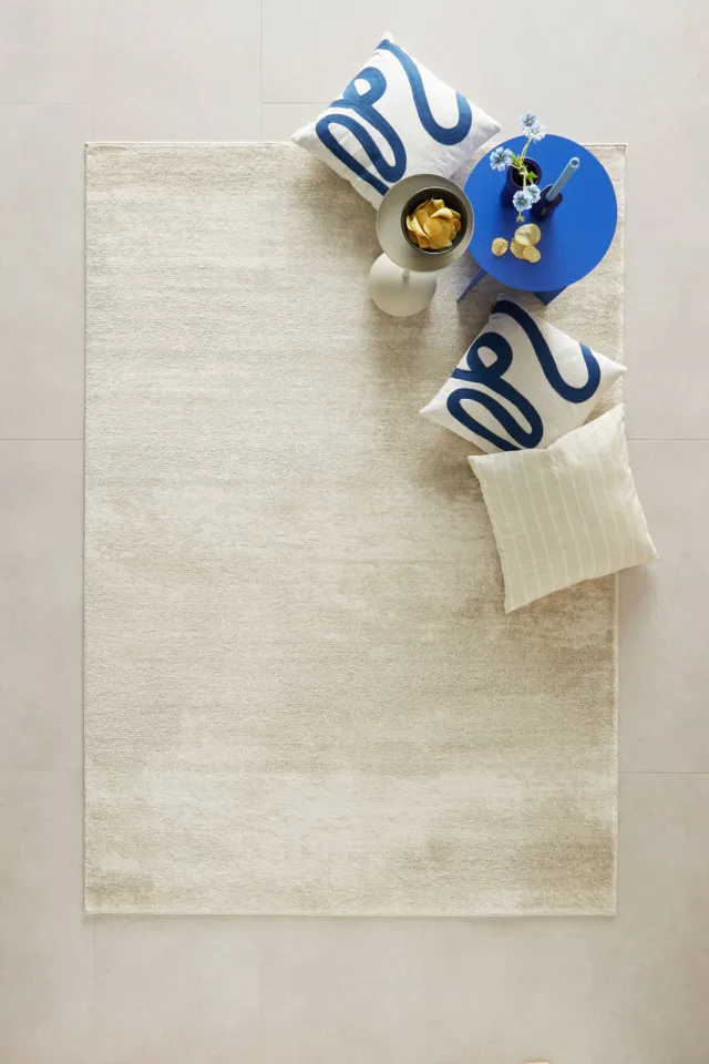 NOUS Living Tilden laagpolig vloerkleed beige, foto 2