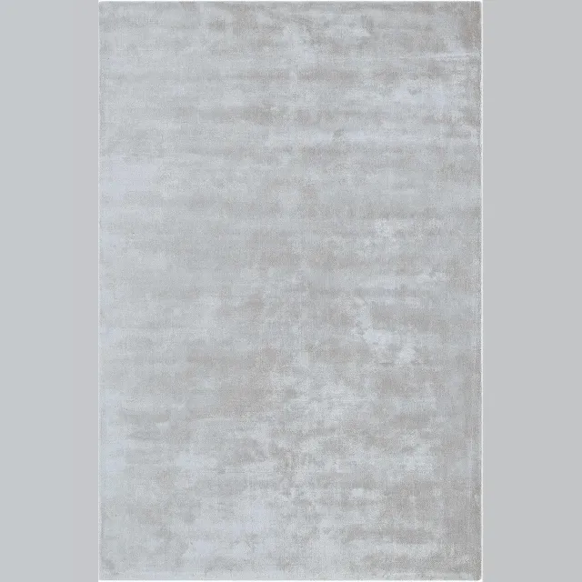 Katherine Carnaby Chrome Silver Vloerkleed - 200x300 - Rechthoek - Laagpolig Tapijt - Modern - Grijs, Zilver