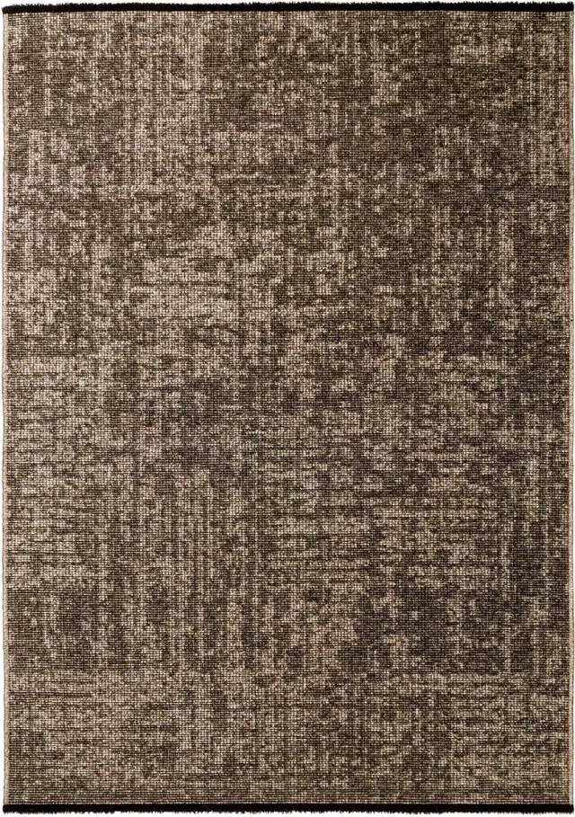 Muratap SPACE Vloerkleed – Laagpolig Velours – Modern & Sportief – Katoen & Chenille – Beige