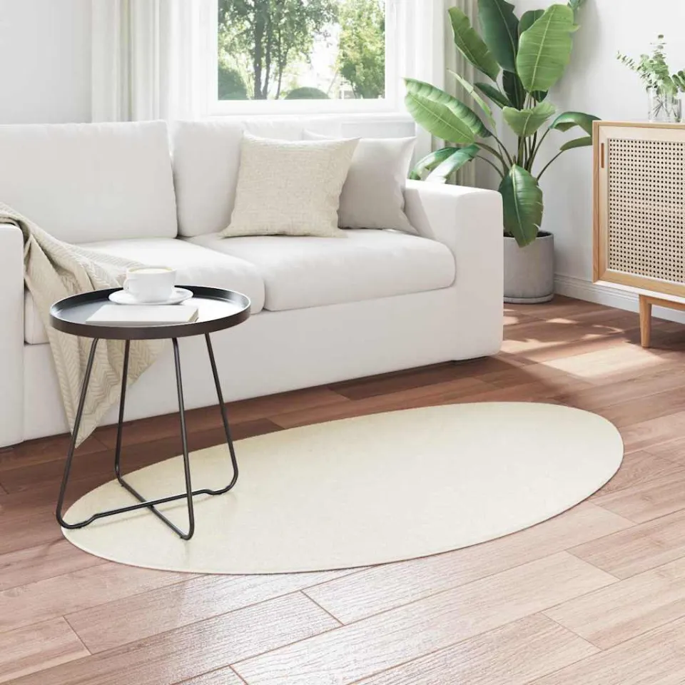 vidaXL Tapijt HUARTE Crèmekleurig 160 x 230 cm Polyester, foto 3