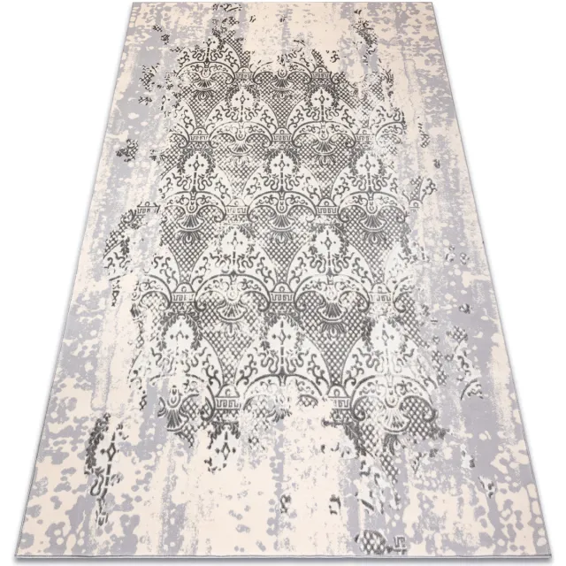 RUGSX Kleden Rugsx Tapijt CORE W3824 Ornament Vintage - structureel, 120x170 cm Grijs