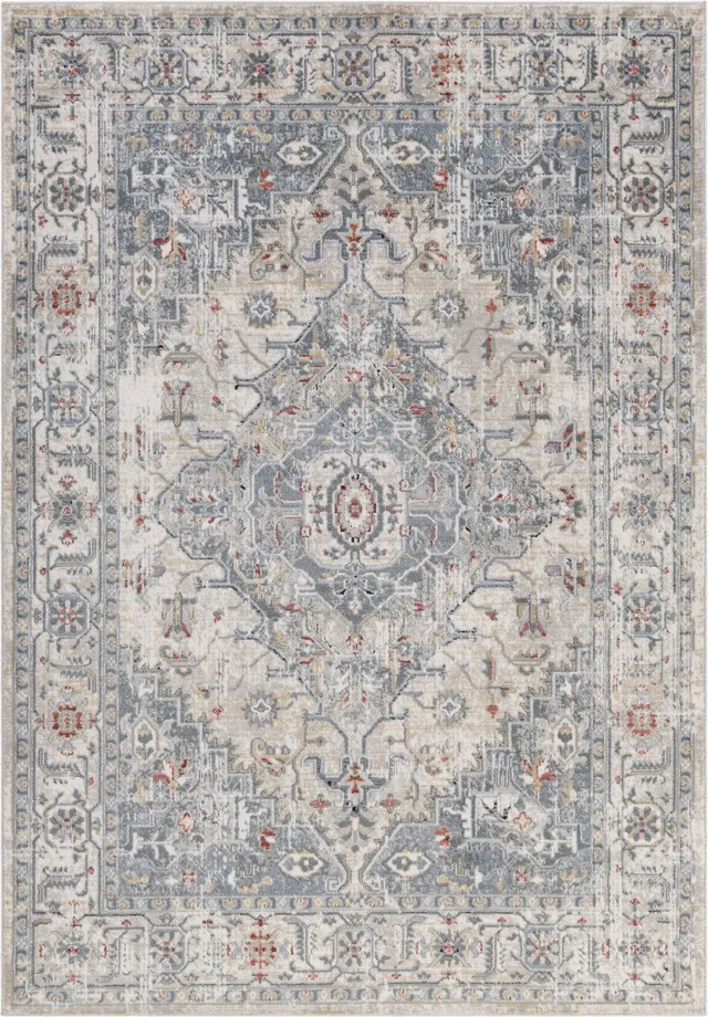 Surya Dalila vloerkleed oosters vintage grijs