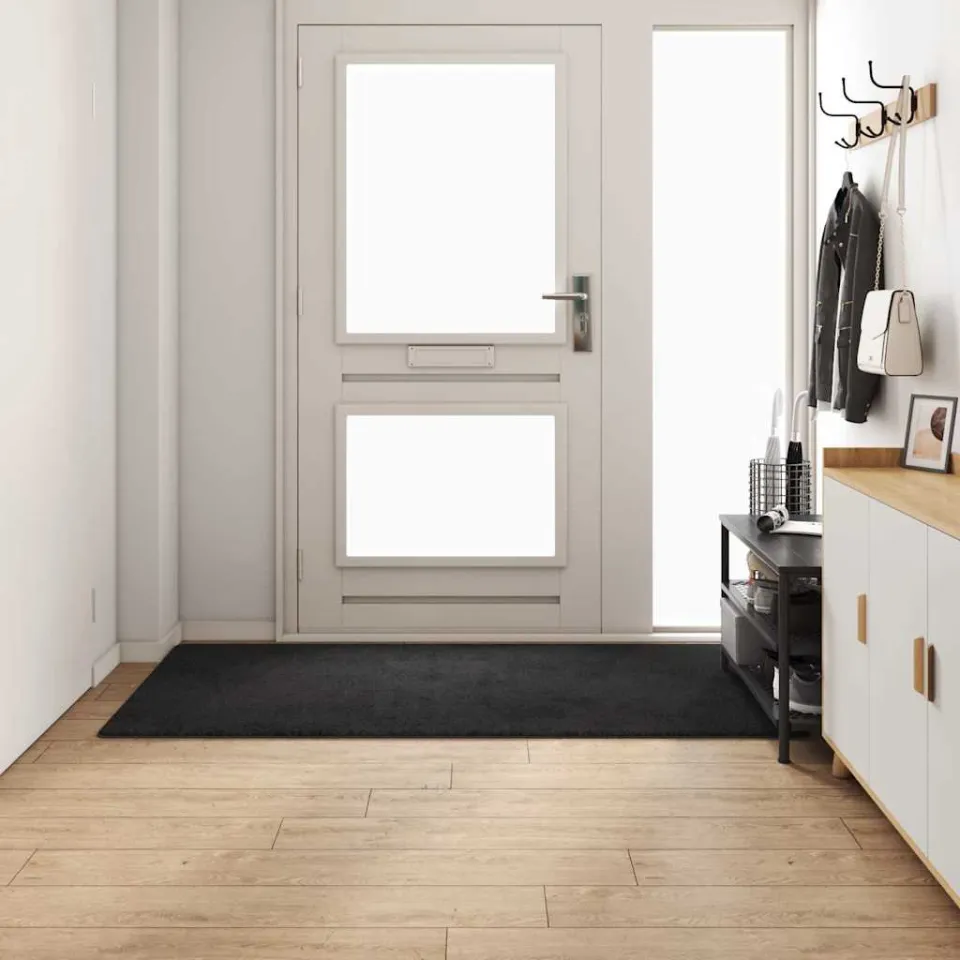 vidaXL Tapijt Loper Zwart 100 x 200 cm 100% Polypropylene Tuft, foto 3