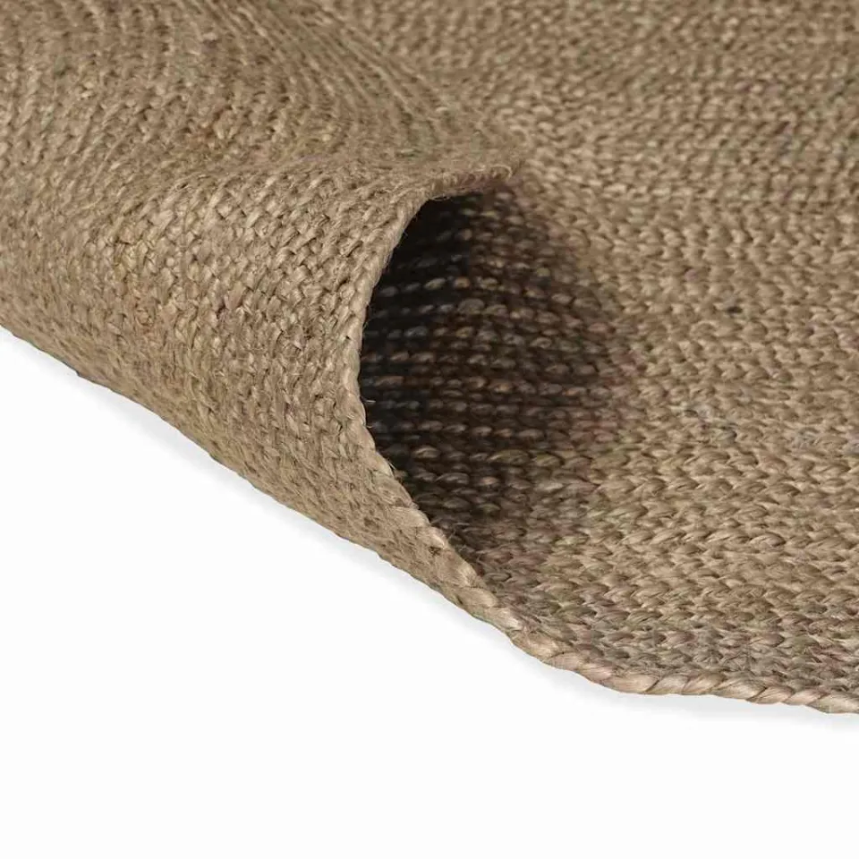 vidaXL Vloerkleden Grijs 152 x 245 cm Jute, foto 3