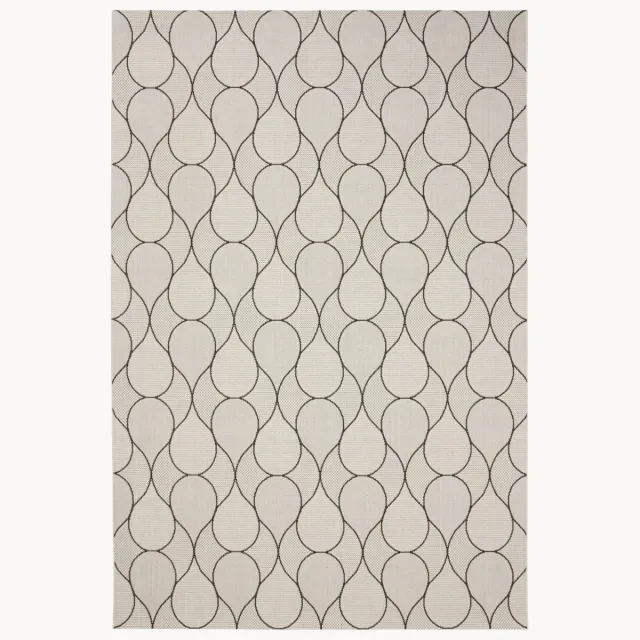 benuta In- & outdoor vloerkleed Metro Beige