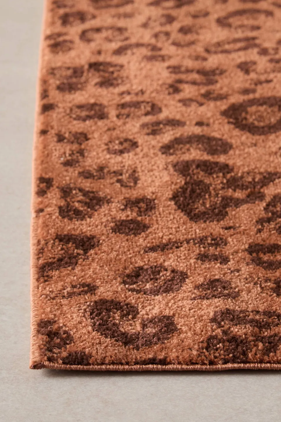 NOUS Living vloerkleed panterprint terra-donkerbruin, foto 6