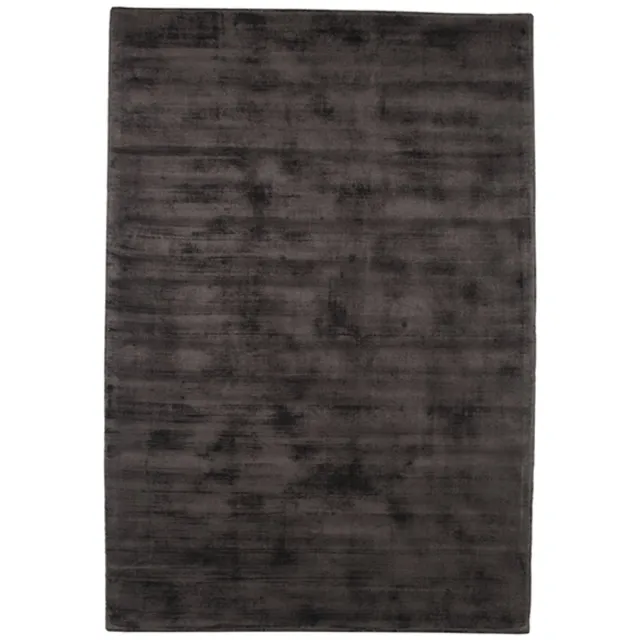LABEL51 Vloerkleed Velvy Antraciet Synthetisch 230x160cm