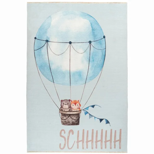 Dutch XXL Kindervloerkleed | Tapijt | Joanna | Luchtballon | Multikleur