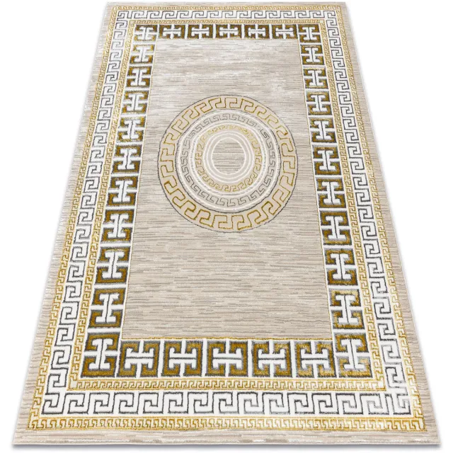 RUGSX Kleden Rugsx BLISS Z205AZ127 tapijt crème / goud - 120x170 cm Beige
