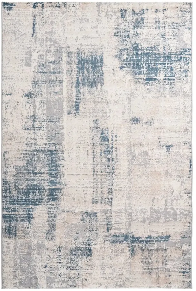 Dutch XXL Laagpolig Vloerkleed | Tapijt | Sail | Abstract | Blauw | 160x230 cm