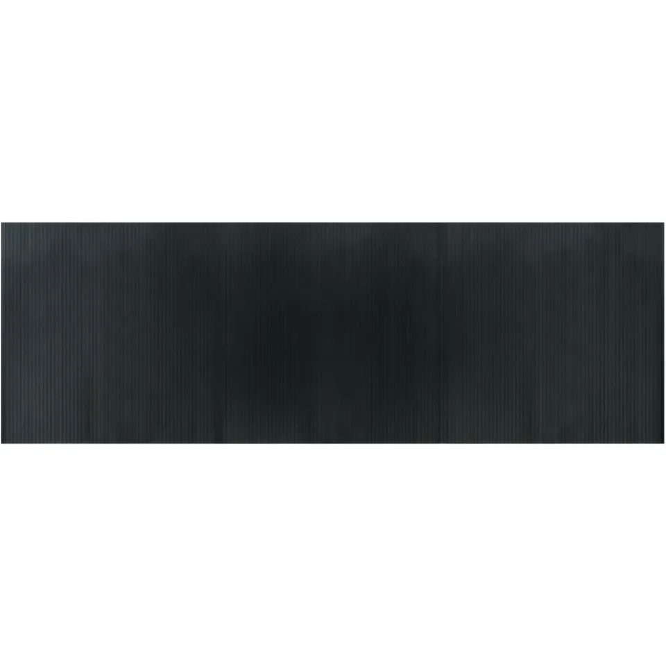 vidaXL Vloerkleed rechthoekig 100x300 cm bamboe grijs, foto 3