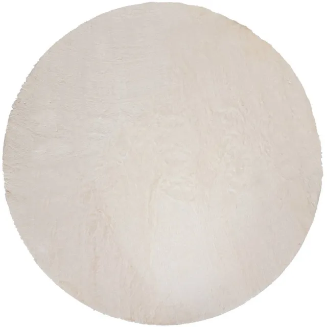 Atmosphera Créateur d'intérieur® Rond tapijt met lange pool COUKA Blanc