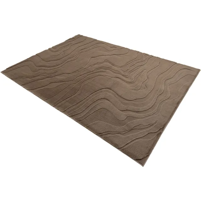 Meghan Lalee Vloerkleed Interstellar 500 taupe – 160 x 230 cm – 100% polyester, machinegeweven