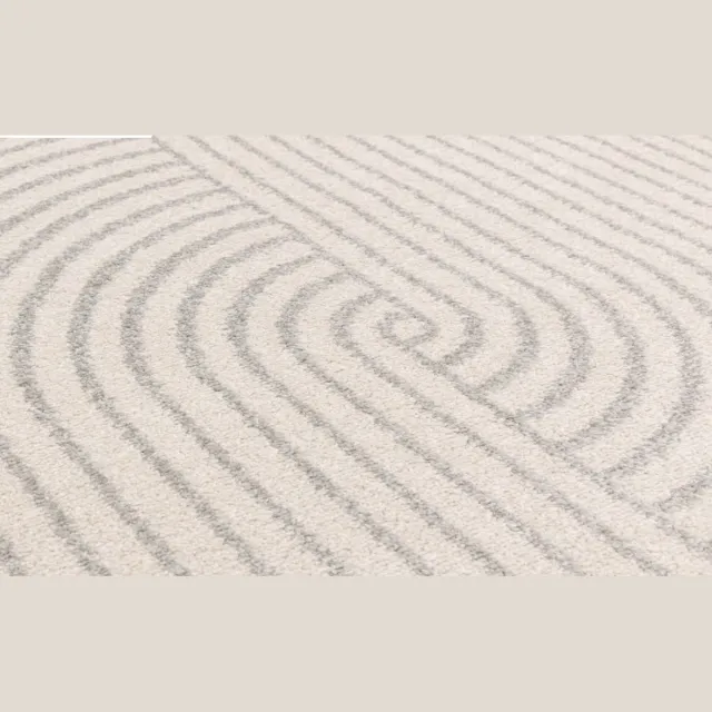 Asiatic carpets Vloerkleed 'Muse' - Beige/Zwart - 160x230 cm