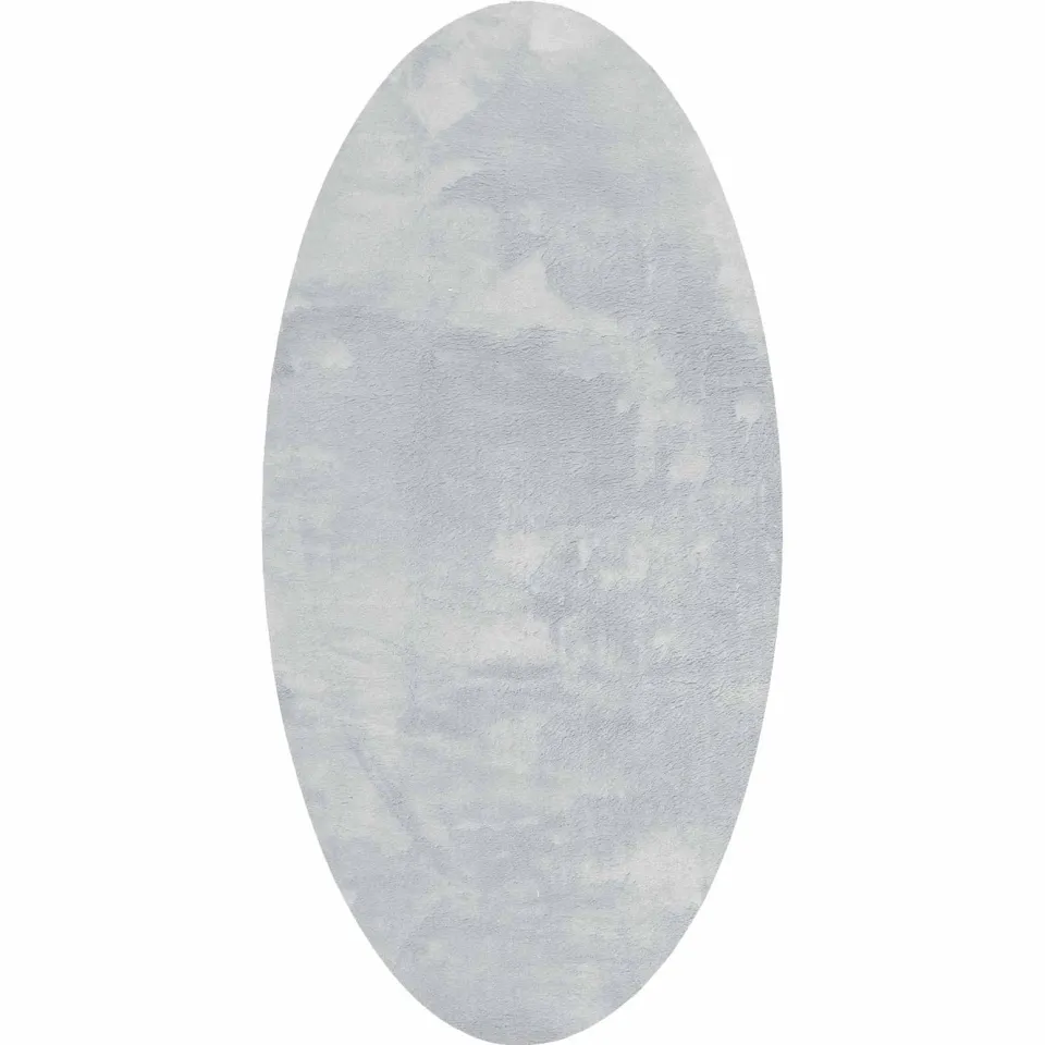 vidaXL Tapijt HUARTE Grijs 80 x 150 cm 100% Polyester, foto 3