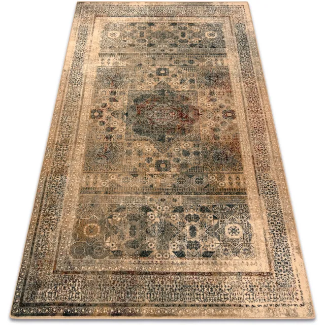 RUGSX Kleden Rugsx Tapijt OMEGA MAMLUK Rozet vintage crème 300x400 cm Beige