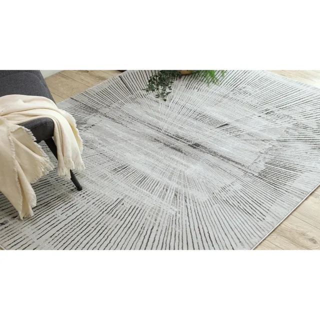 RUGSX Kleden Rugsx BLISS Z206AZ256 tapijt lichtgrijs / grijs