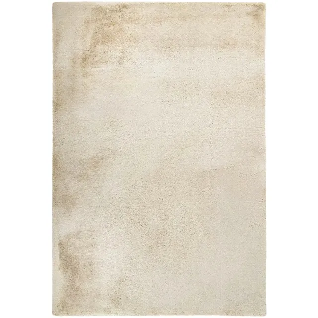 Dutch XXL Fluffy Vloerkleed | Tapijt | Boundless | Uni | Crème | 160x230 cm