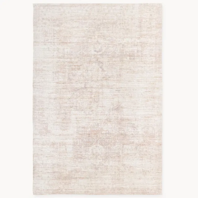 Westwing Collection Laagpolig vloerkleed Alisha Beige