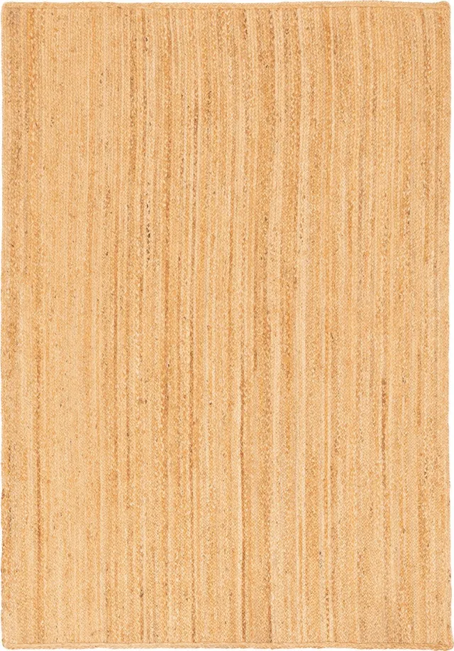 Pergamon Natuurvezel tapijt Jute Salsa Uni Beige