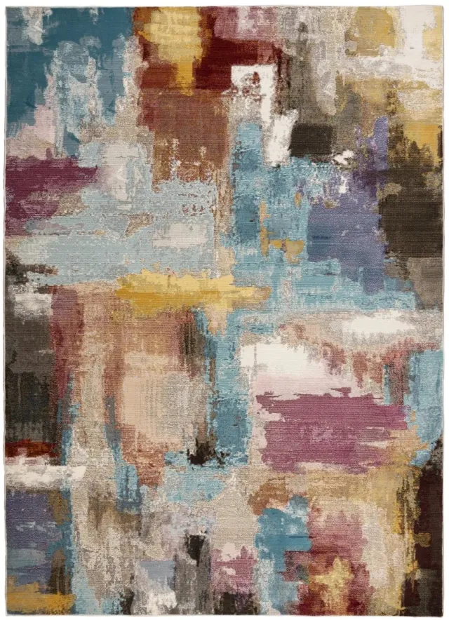 Dutch XXL Retro Vloerkleed | Tapijt | Picasso | Abstract | Multikleur