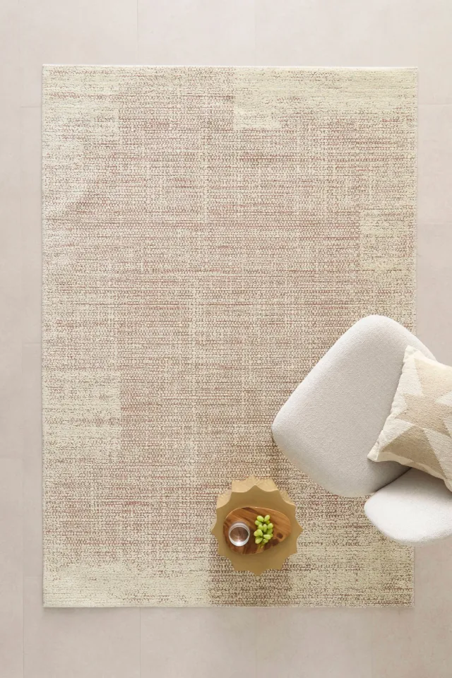 NOUS Living vloerkleed terra/crème, foto 2