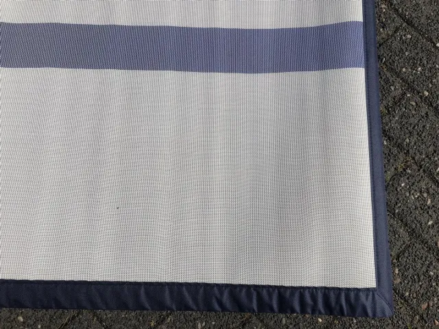 La Dora vloerkleed Marina, geschikt voor binnen en buiten, afmeting 183 x 275cm Marina, blauw, wit