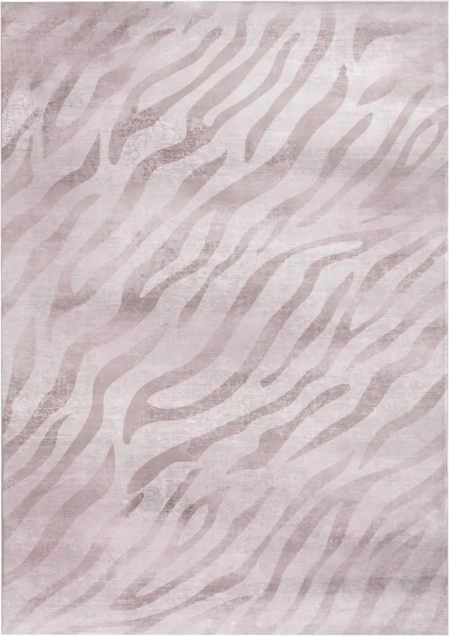 Beliani EGIL - Vloerkleed - Beige - Polyester