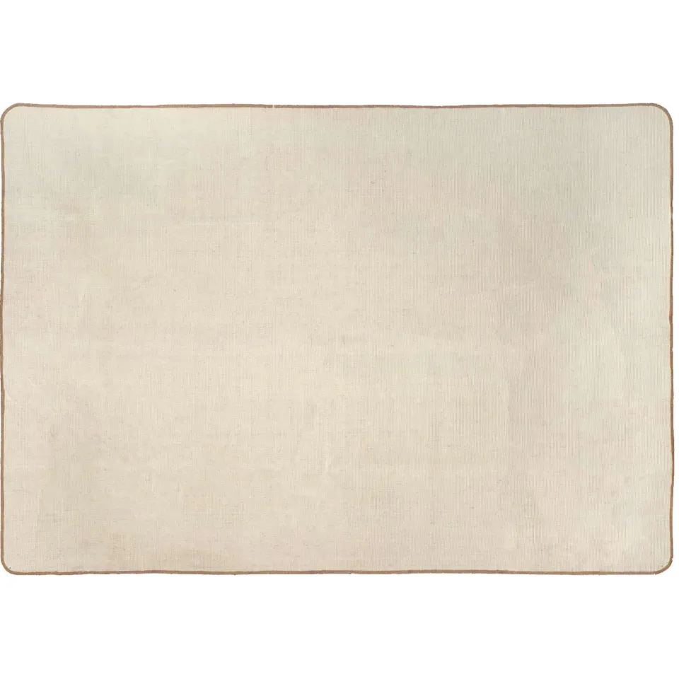 vidaXL Gebied Tapijt Licht Bruin 200 x 290 cm Jute