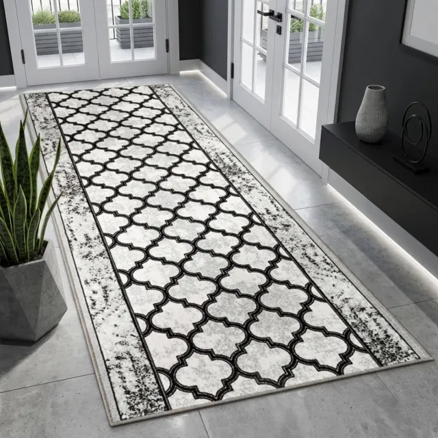 Floordirekt Tapijtloper - Vloerkleed - Limerick - Keukenloper - 80 x 200 cm Grijs