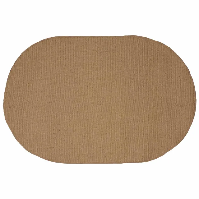 vidaXL Gebied Tapijt Naturel 100 x 152 cm Jute Bruin