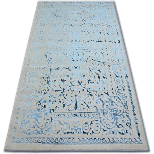 RUGSX Kleden Rugsx Tapijt ACRYL MANYAS 0916 zilver/Blauw Grijs