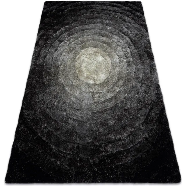 RUGSX Kleden Rugsx Tapijt shaggy FLIM 008-B2 modern, Wielen s 80x150 cm Grijs