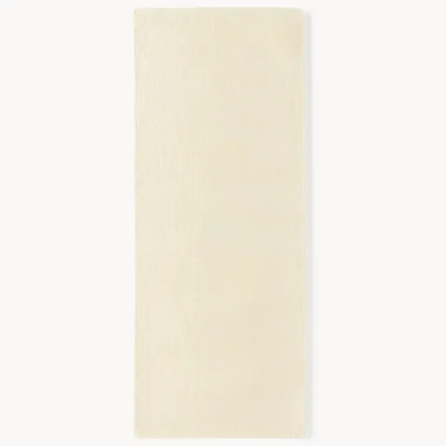 Westwing Collection Handgeweven wollen vloerkleed Zayne Wit