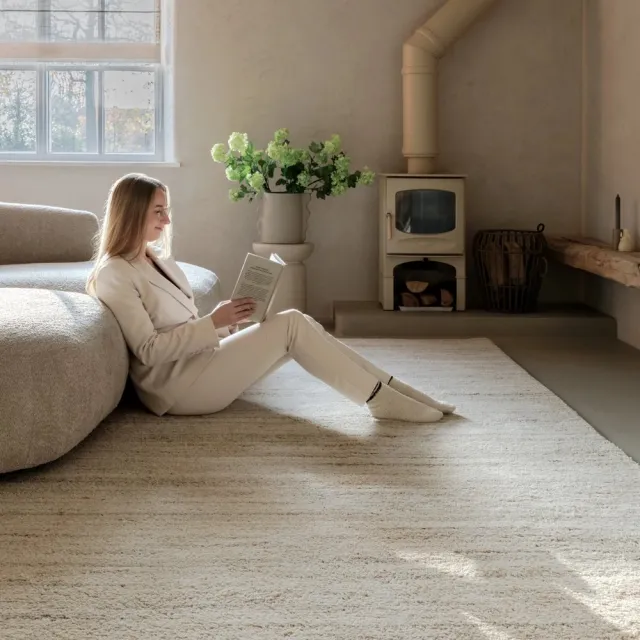 Nordic Weavers Berber vloerkleed - Nomad beige