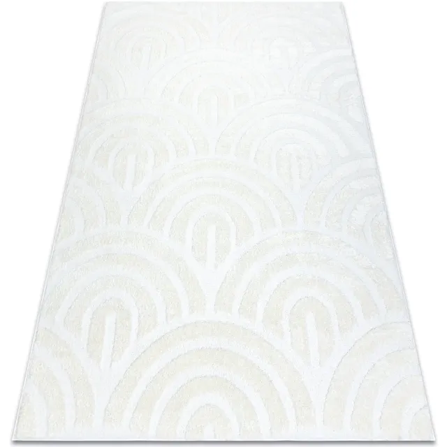 RUGSX Kleden Rugsx Tapijt modern MODE 8629 schelpen creme 140x190 cm Beige