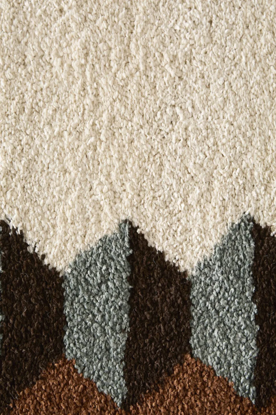 NOUS Living Stella hoogpolig vloerkleed crème, foto 4