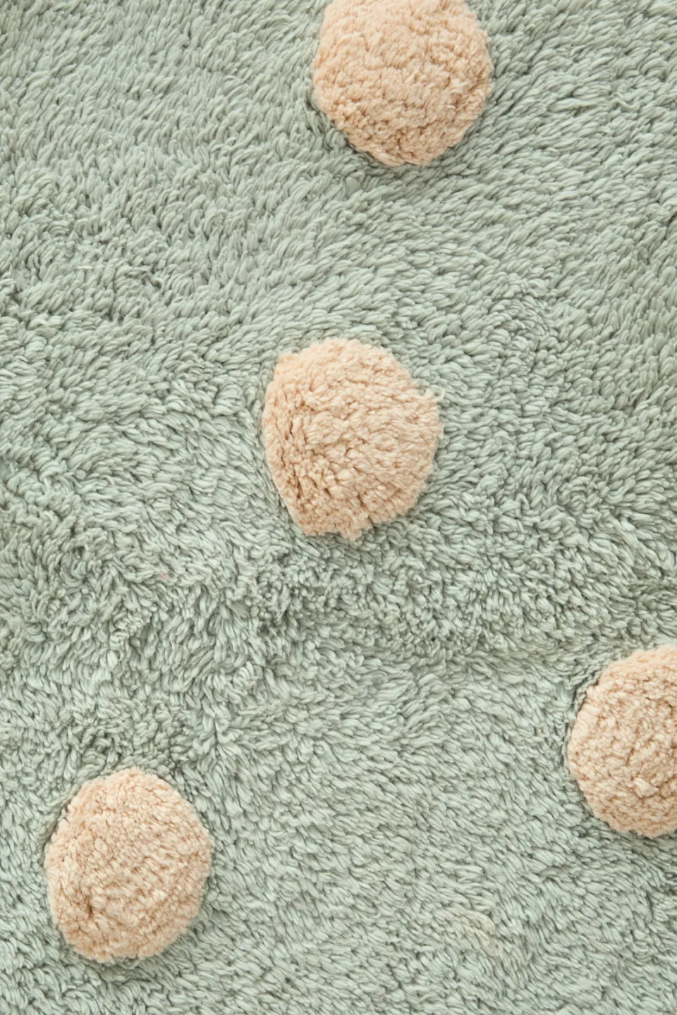 NOUS Kids kindervloerkleed Dots mintgroen, foto 4