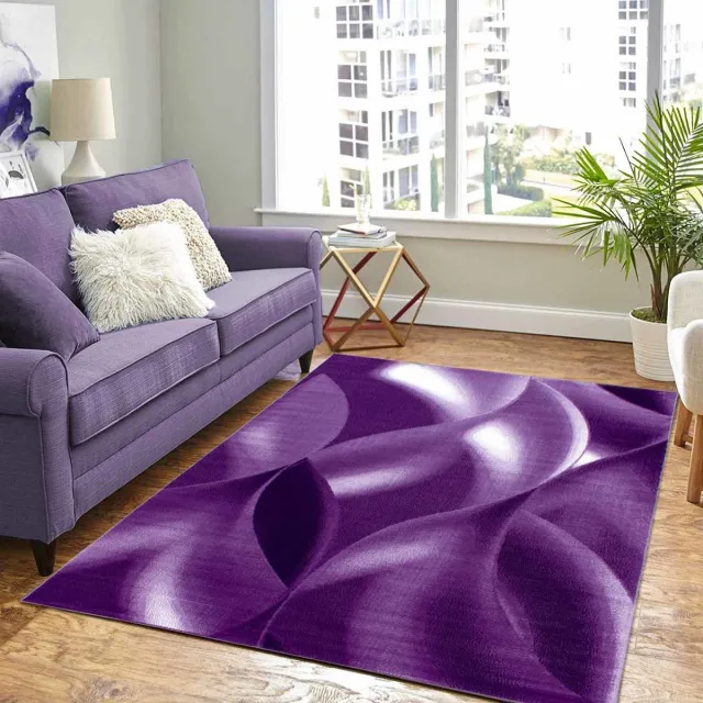 flycarpets Marlon Vloerkleed Modern - Paars - Laagpolig - 200x290 cm