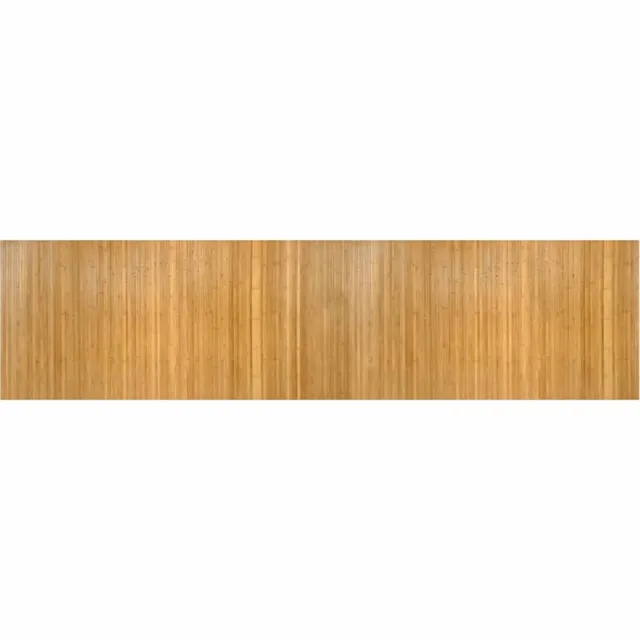 vidaXL Vloerkleed - rechthoekig - cm - bamboe - naturel