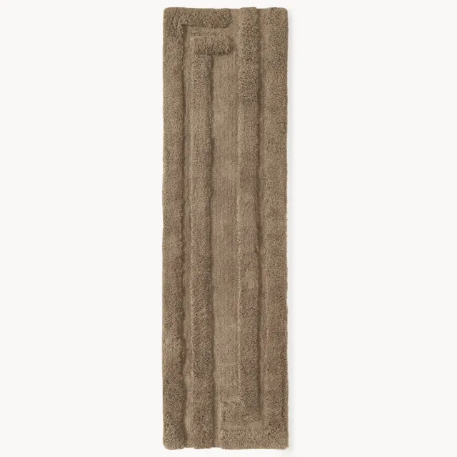 Westwing Collection High-low loper Genève Bruin